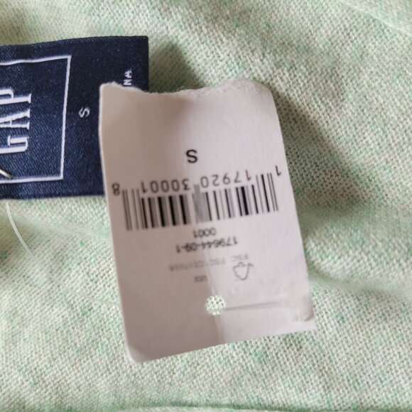 Gap Mint Green Longer Button Up Cardigan Small NWT - Picture 7 of 8